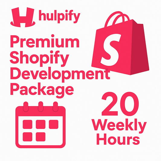 Premium Shopify Development Package - 20 Weekly Hours Professional Service